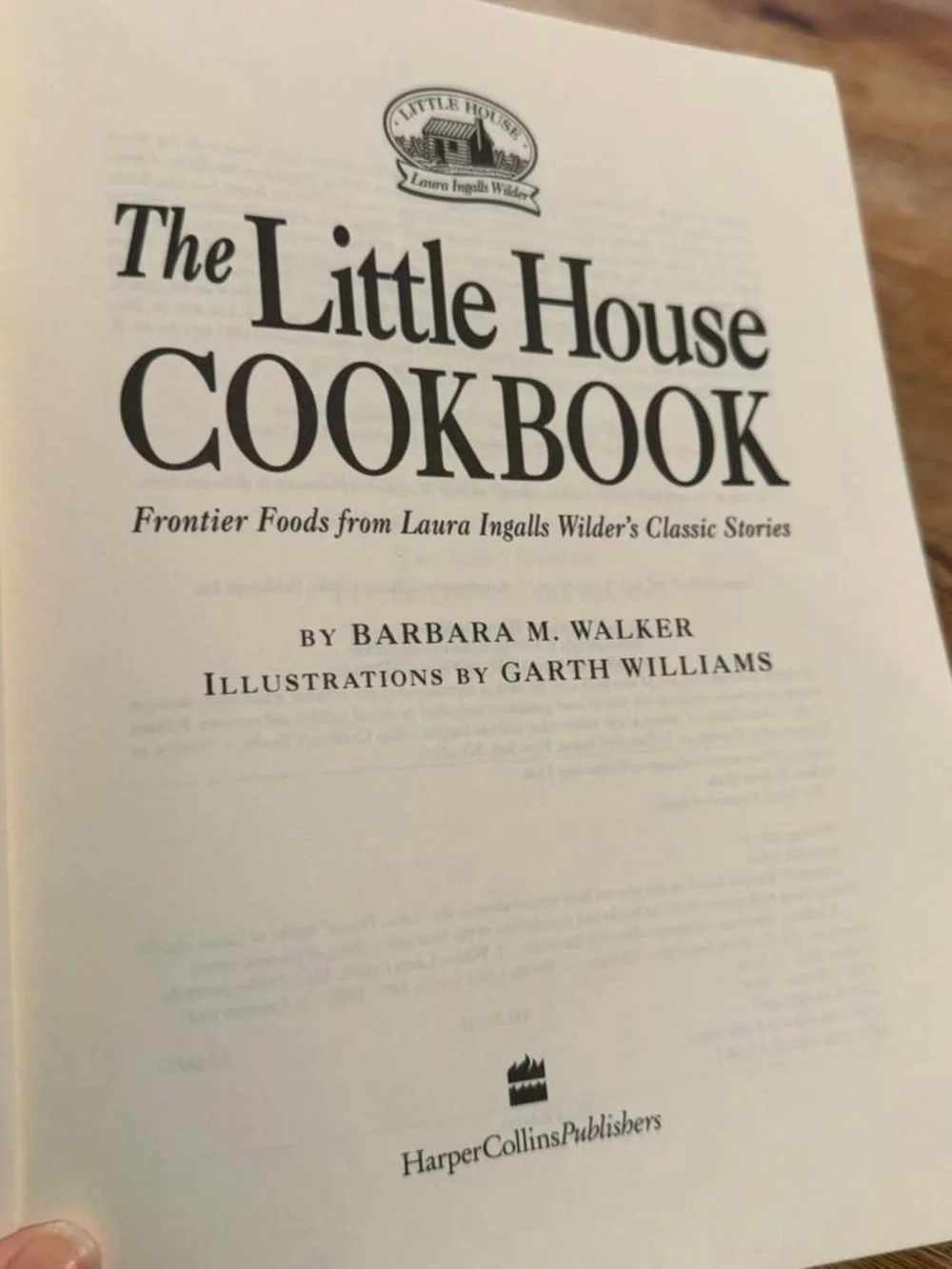 Little House on the Prairie Cookbook